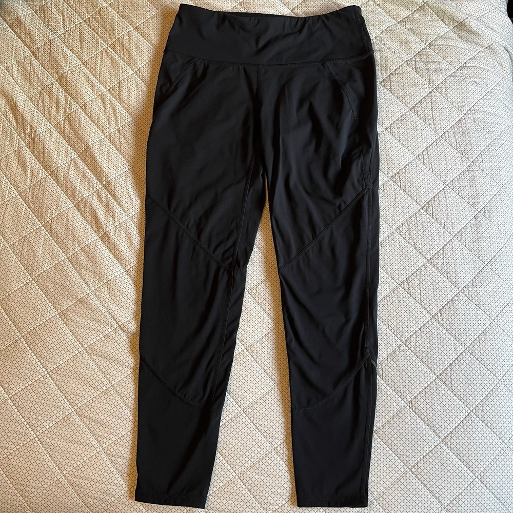 Sweaty Betty Leggings Women's Small Athletic Black Pants Drawstring No‎ Pockets